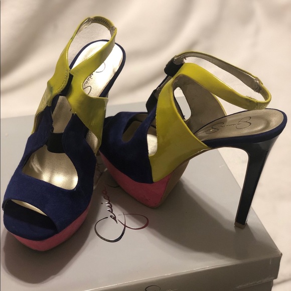 🛑 Jessica Simpson Women's Bendie Heels - Size 8.5 - Picture 4 of 6